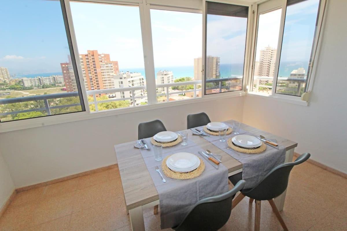 Atico En Playa Muchavista Con Vistas Espectaculares A San Juan Appartement Benimagrell Buitenkant foto